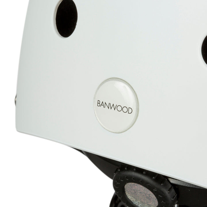 Banwood White Helmet Bicycle Helmets Banwood 