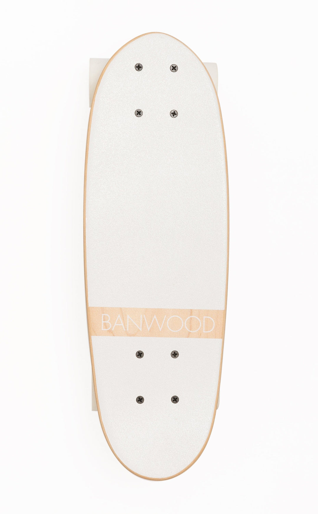 Banwood White Skateboard Skateboard Banwood 