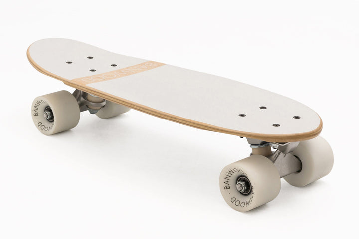 Banwood White Skateboard Skateboard Banwood 