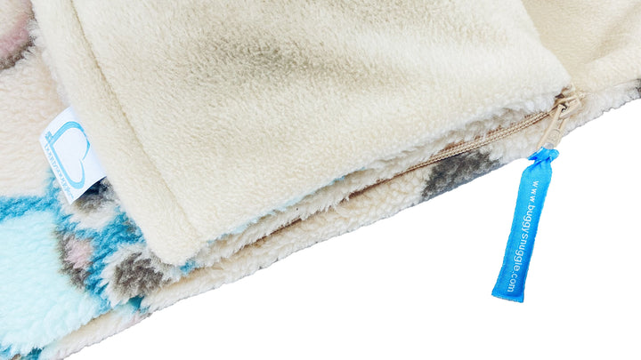 Buggysnuggle Woodland Wisdom Snuggle Sherpa Baby Stroller Accessories Buggysnuggle 