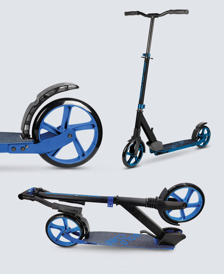 Deep Blue - Big 2 Wheel Scooter Mini Bee Big Wheeler