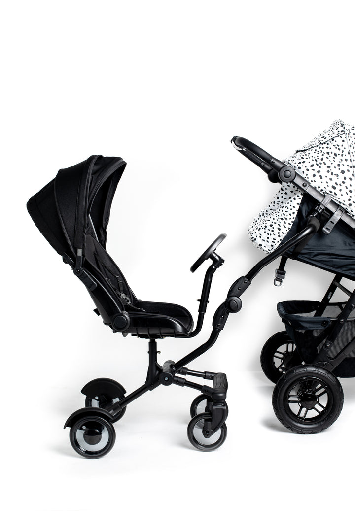 Roma Side Rider fitted to a Roma Atlas stroller, second view