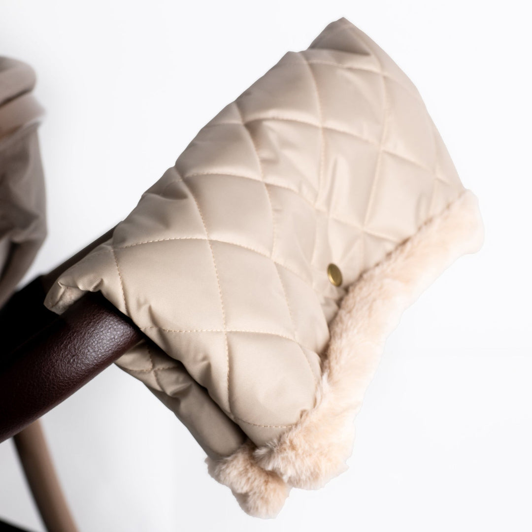 Roma Dolls Pram Fur Hand Muff - Feather, supplier gallery view 1