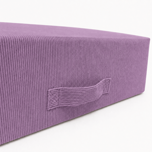 MeowBaby Slimcord Foam Trampoline 60x60cm in Lavender