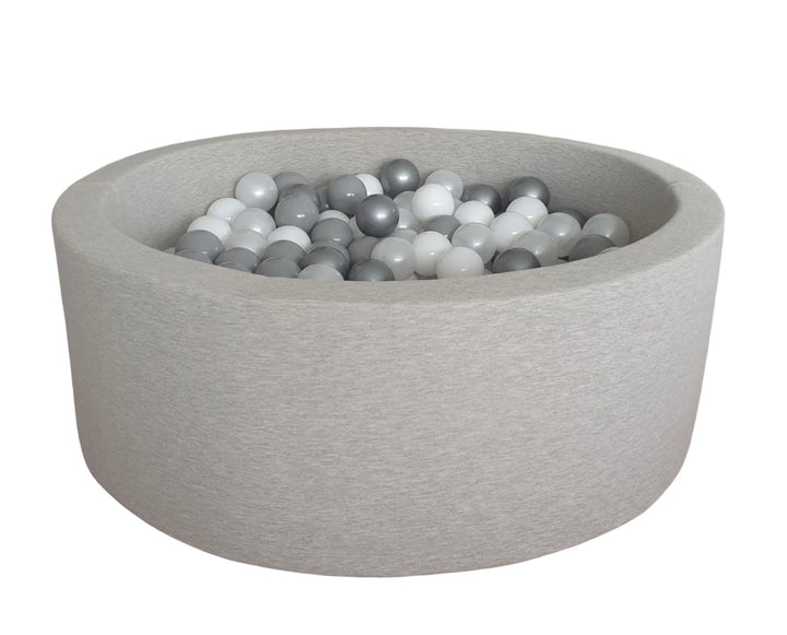 Monio for Kids Light Grey Cotton Round Ball Pit