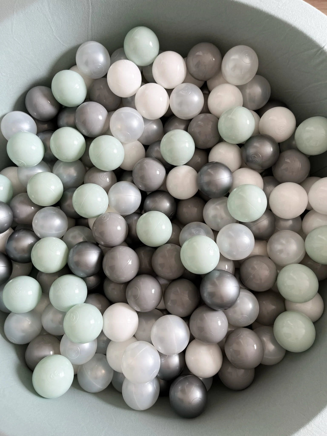 Monio for Kids Dirty Mint Cotton Round Ball Pit