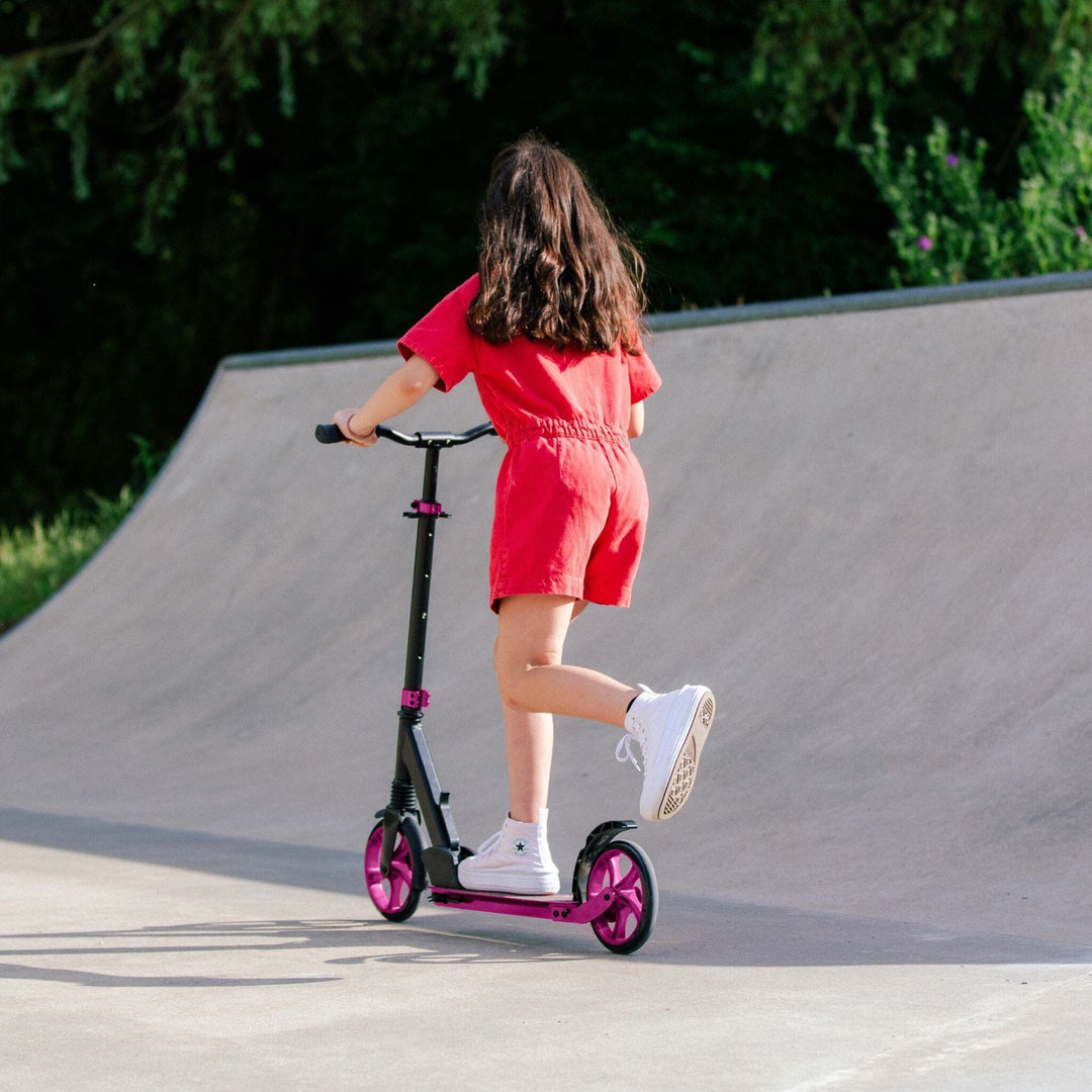 Magenta - Big 2 Wheel Scooter Mini Bee Big Wheeler