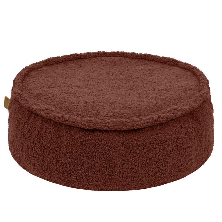 MeowBaby Round Pouf in Bearly Brown