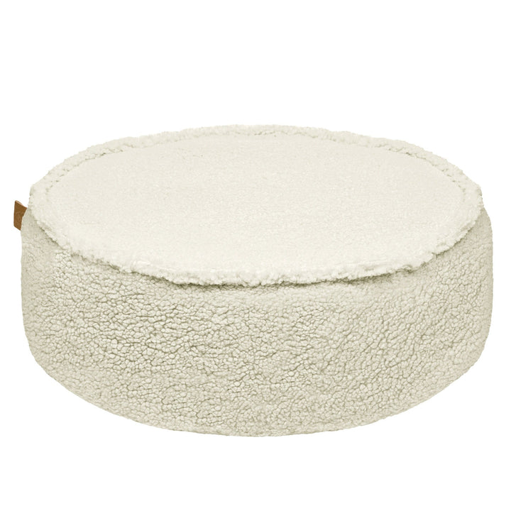 MeowBaby Round Pouf in Bearly Cream