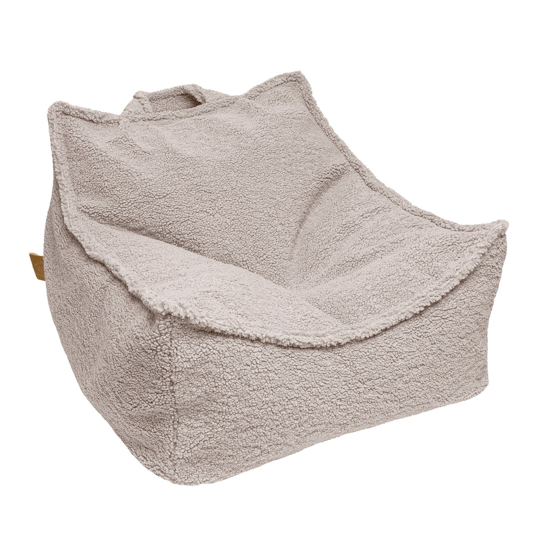 MeowBaby Bearly Sako Bag in Light Grey - children&