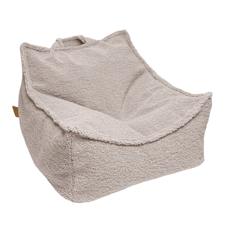 MeowBaby Bearly Sako Bag in Light Grey - children&