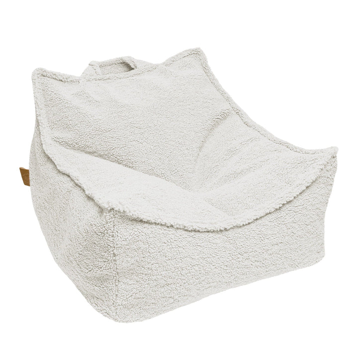 MeowBaby Bearly Sako Bag in White - children&