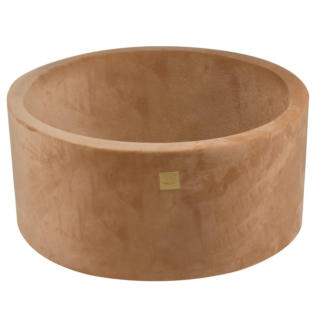 MeowBaby Caramel Round Velvet Ball Pit Ball Pits MeowBaby 