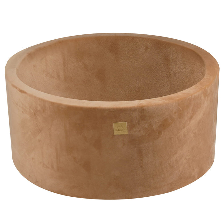 MeowBaby Caramel Round Velvet Ball Pit Ball Pits MeowBaby 