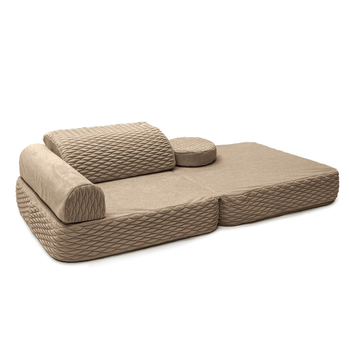 MeowBaby Dune Kids Play Armchair 60cm - Sherwood Tan