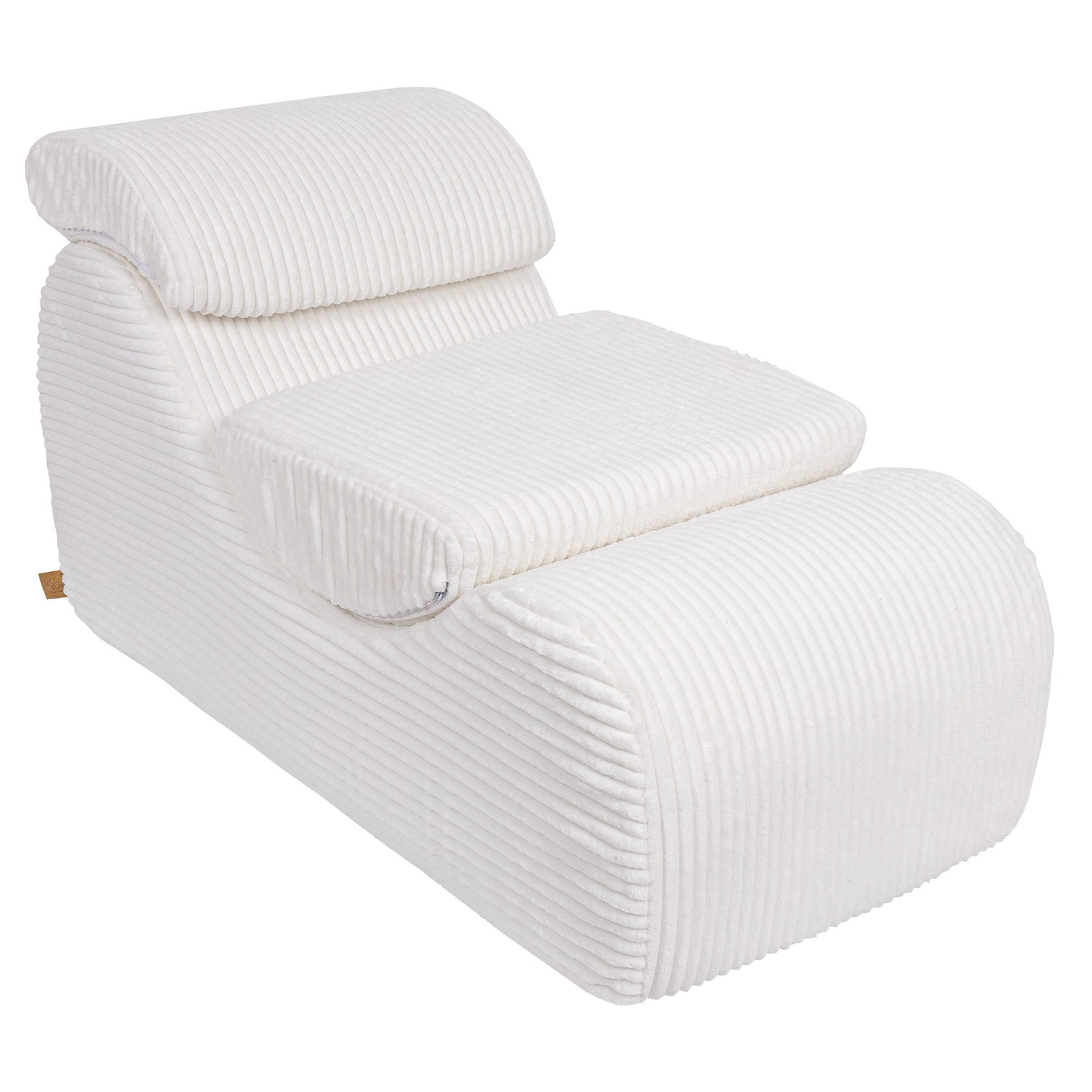 MeowBaby Furrycord Wave Lounger - White