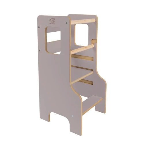 MeowBaby MDF Learning Tower Grey