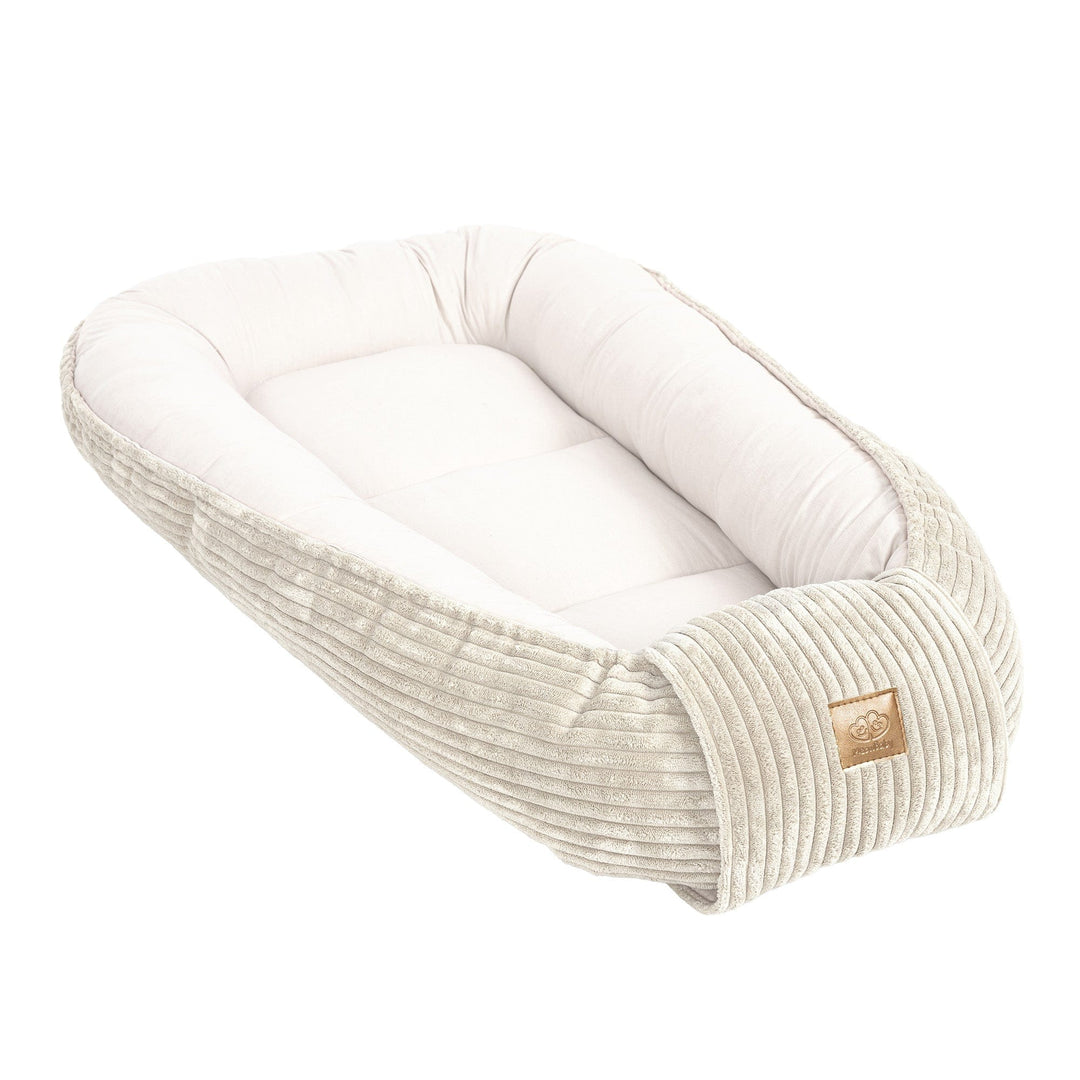 MeowBaby Baby Nest, Corduroy Vanilla