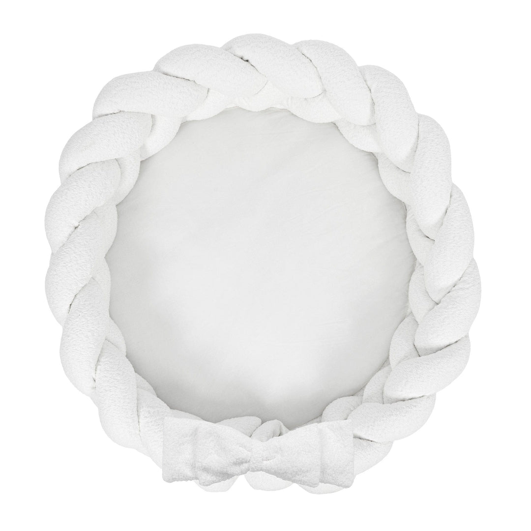MeowBaby Baby Nest Playmat, Boucle White