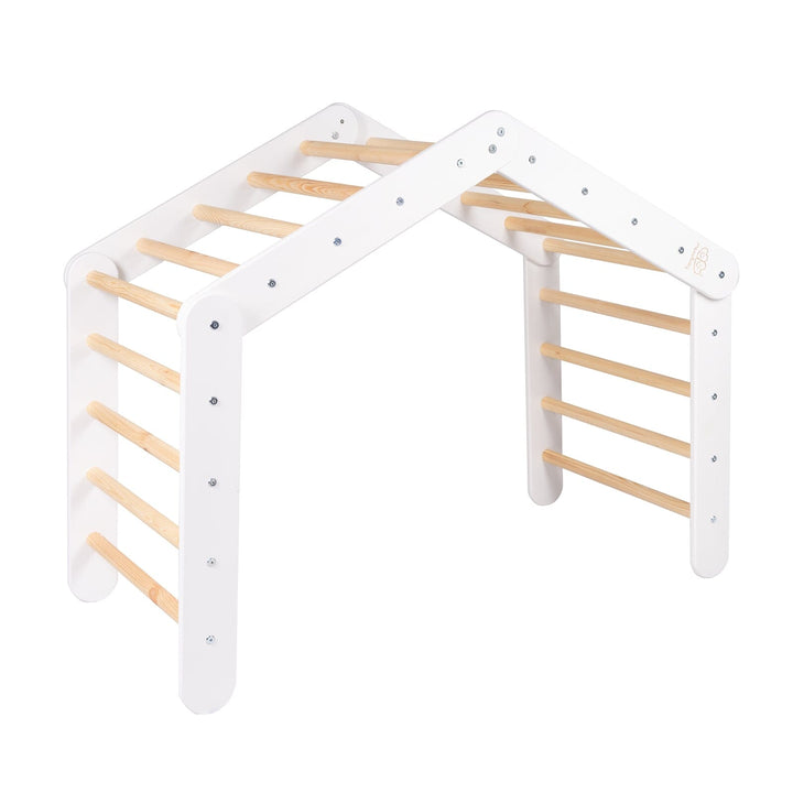 MeowBaby Large House &amp; Ladder Climbing Set, close-up of tent window detail
