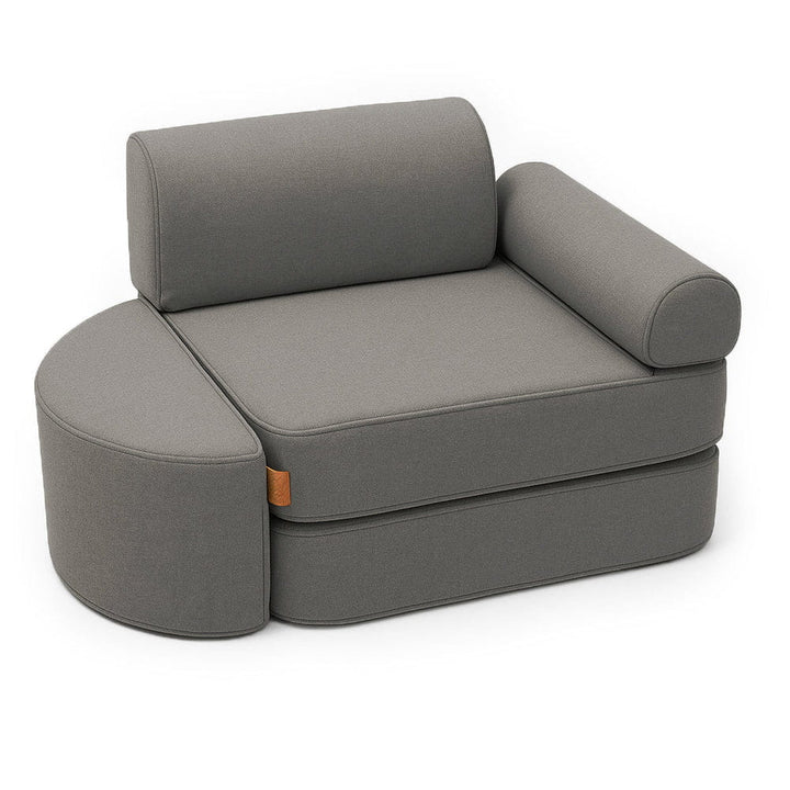 MeowBaby Outzy Kids Play Armchair 60cm - Drift Clay Taupe