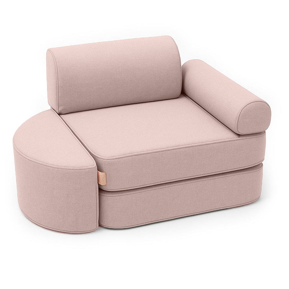 MeowBaby Outzy Kids Play Armchair 60cm - Rosy Dune Pink