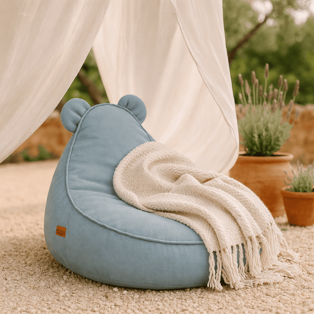 MeowBaby Outzy Teddy Sako Bag — outdoor UV-resistant fabric detail graphic