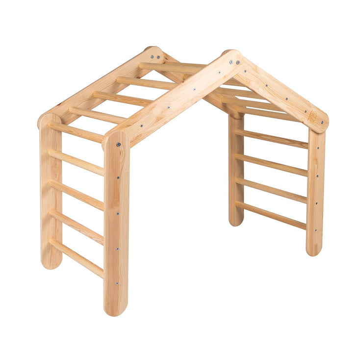 MeowBaby House &amp; Ladder Climbing Set, close-up of tent window detail