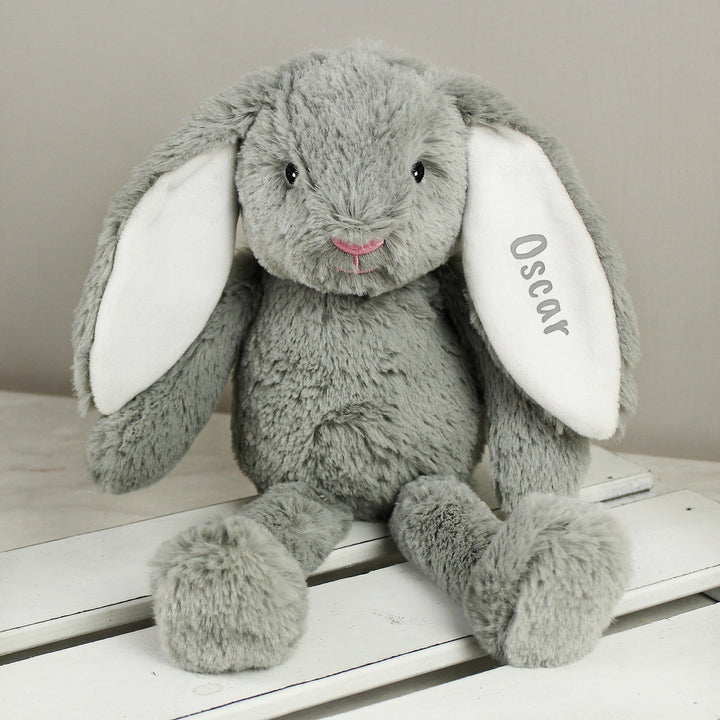Personalised Bunny Rabbit Soft Toy Baby Activity Toys Mini Bee 