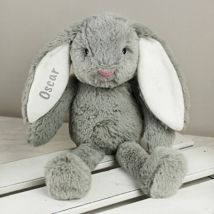 Personalised Bunny Rabbit Soft Toy Baby Activity Toys Mini Bee 