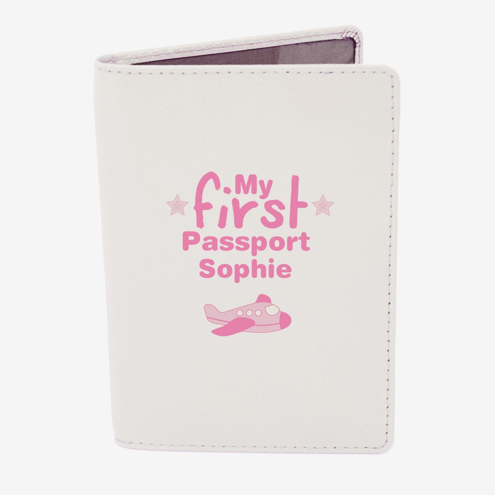 Personalised My First Cream Passport Holder Luggage Tags Mini Bee 