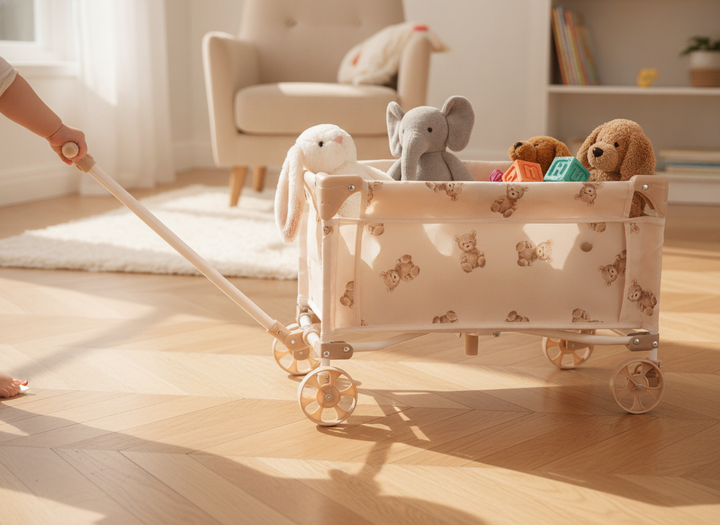 Roma Teddy Toy Wagon - lifestyle scene 2