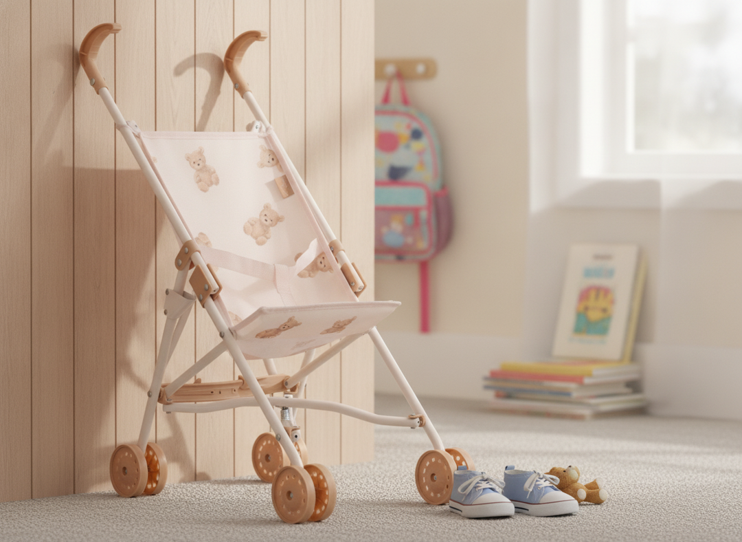 Roma Teddy Dolls Umbrella Buggy - lifestyle scene 2
