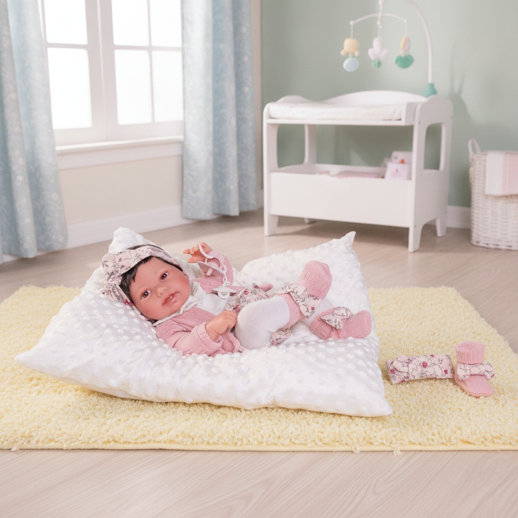 A full wardrobe of routines - Antonio Juan Newborn Pipa Doll, Soft Body, 42cm, Nestoro