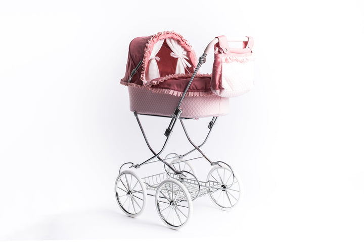 Roma Annie Classic Pink Dolls Pram Dolls Pram Roma 