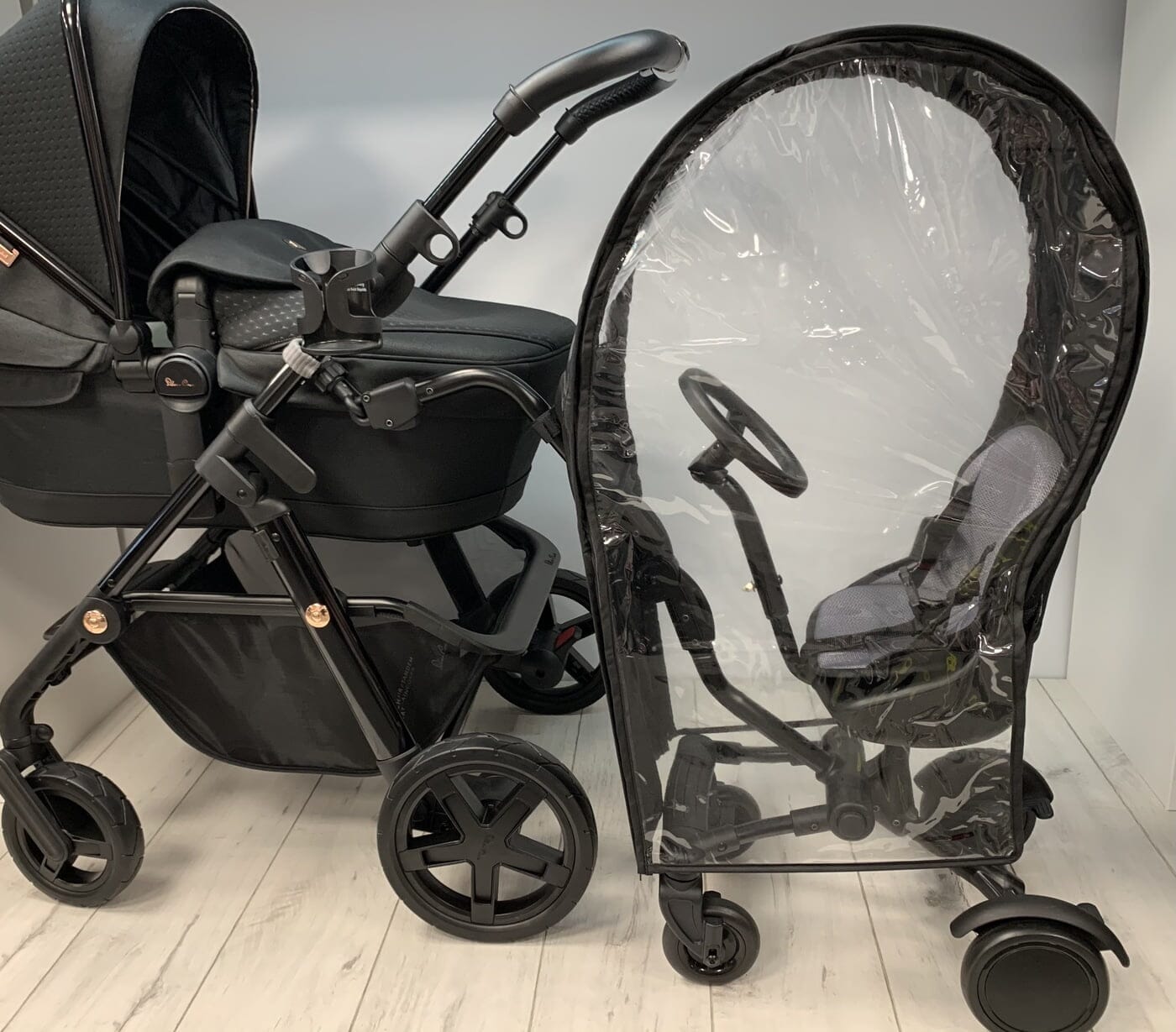 Roma Uptown Rider Rain Cover Baby Stollers Roma 