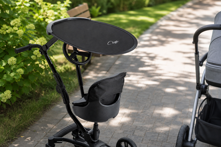 Roma Uptown Rider Sun Shade shown in a natural lifestyle setting