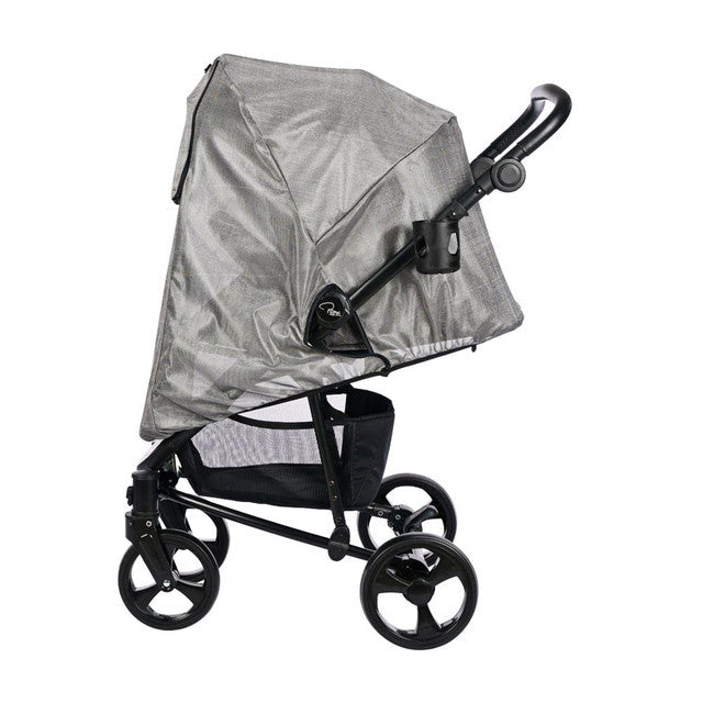 Roma UV Net showing zipped viewing window