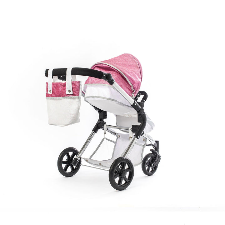 Roma Stephanie Single Dolls Pram shopping basket detail