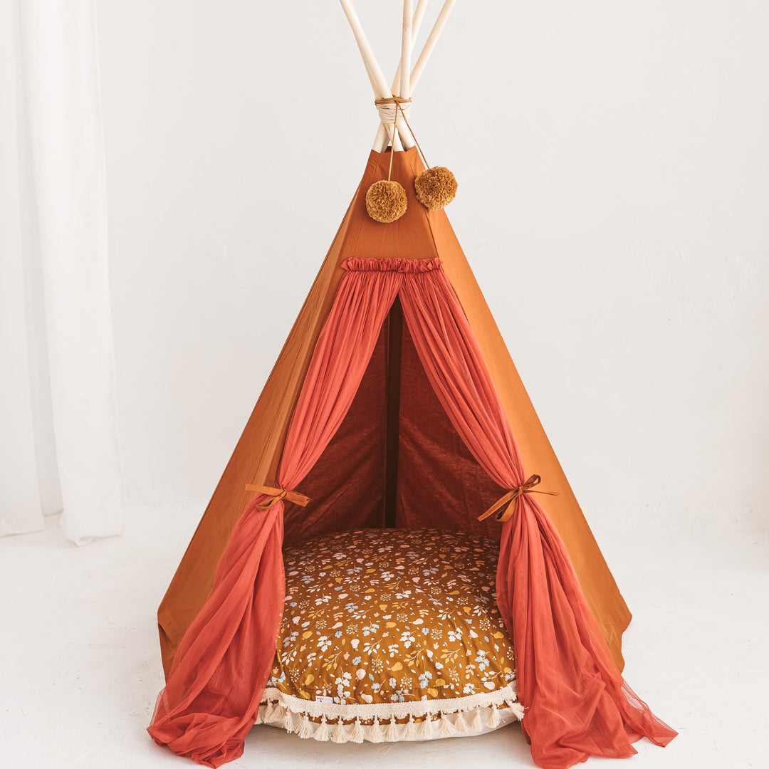 MINICAMP Fairy Play Teepee in Cognac
