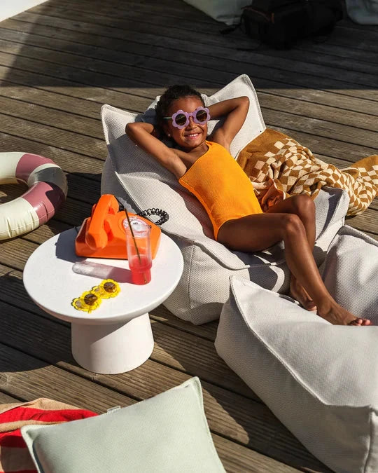 Wigiwama Outdoor Beanbag Chair Mini Bee Floor Chairs